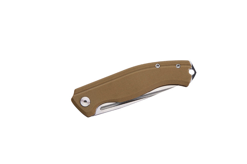 Herbertz Taschenmesser Kompakt Liner Lock, desert G10