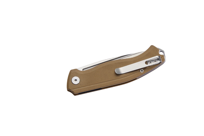 Herbertz Taschenmesser Kompakt Liner Lock, desert G10