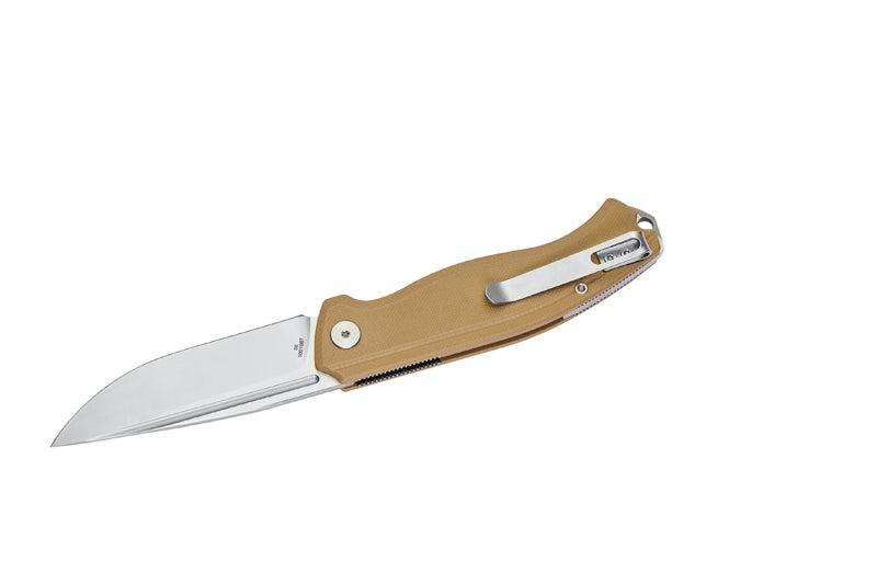 Herbertz Taschenmesser Kompakt Liner Lock, desert G10