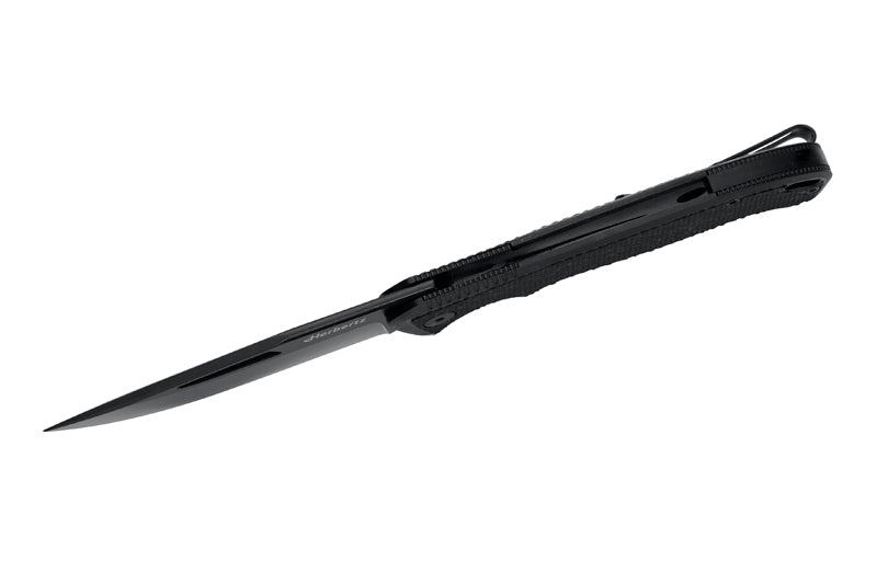Herbertz Taschenmesser Performance Liner Lock D2, Klinge schwarz G10