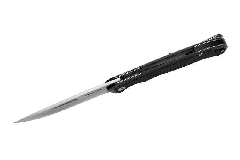 Herbertz Taschenmesser Performance Liner Lock D2, schwarz G10