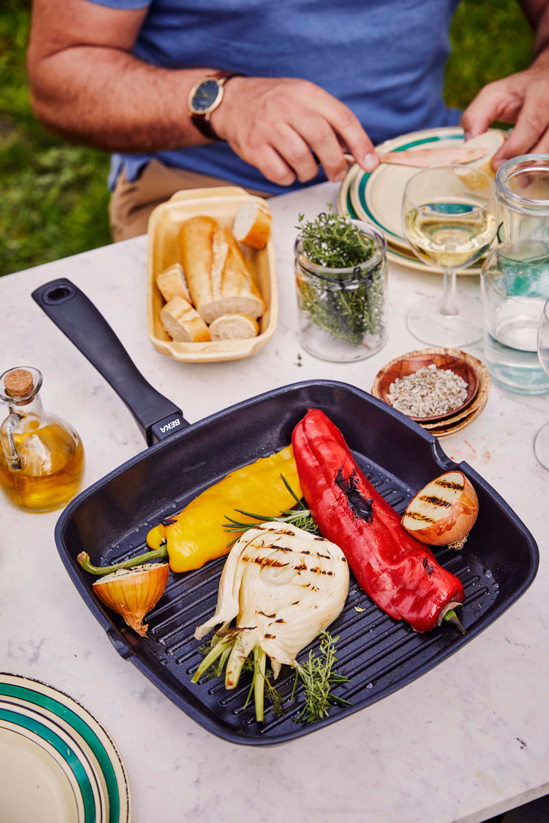 BEKA ENERGY Grillpfanne mit keramischer Antihaftbeschichtung 28 x 28cm