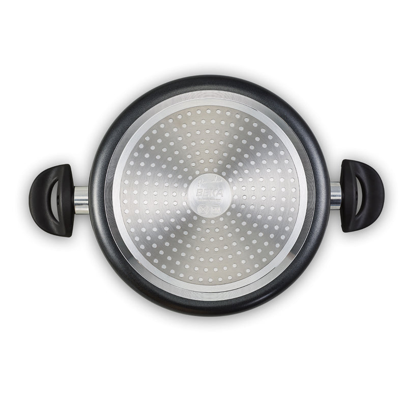 BEKA PRO INDUC R Kochtopf mit keramische Antihaftbeschichtung & Glasdeckel 24cm