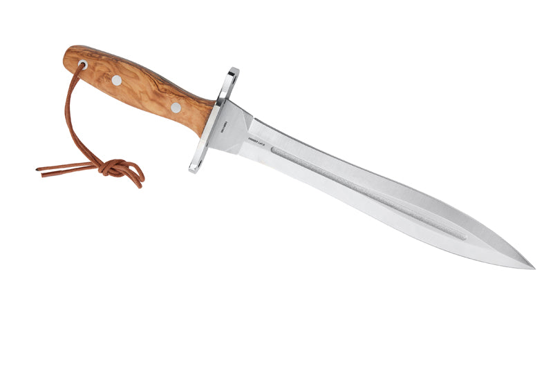 Herbertz Abfangmesser, Olivenholz