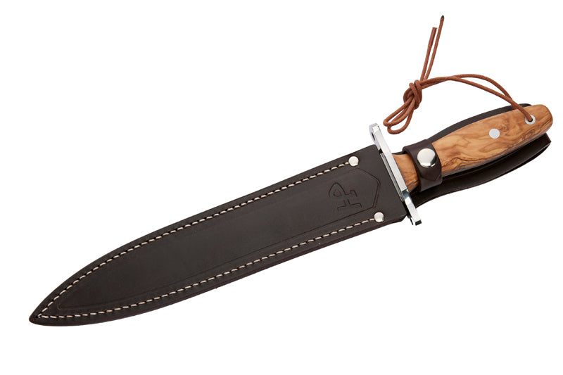 Herbertz Abfangmesser, Olivenholz