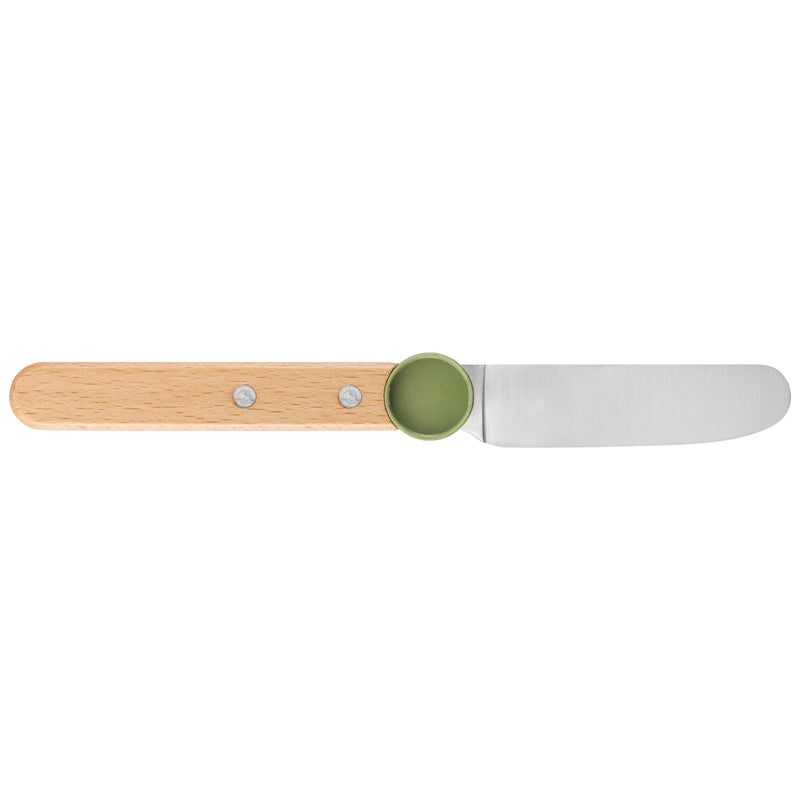 Opinel LE PETIT GOURMET, Kinder-Besteck-Set, Olivgrün