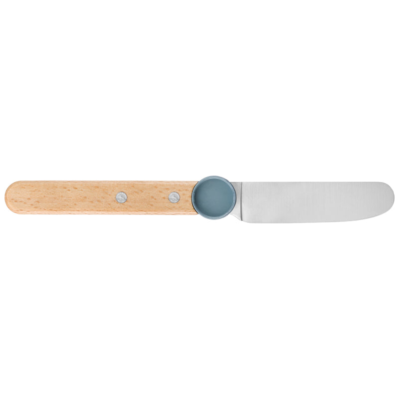 Opinel LE PETIT GOURMET, Kinder-Besteck-Set, Regenblau