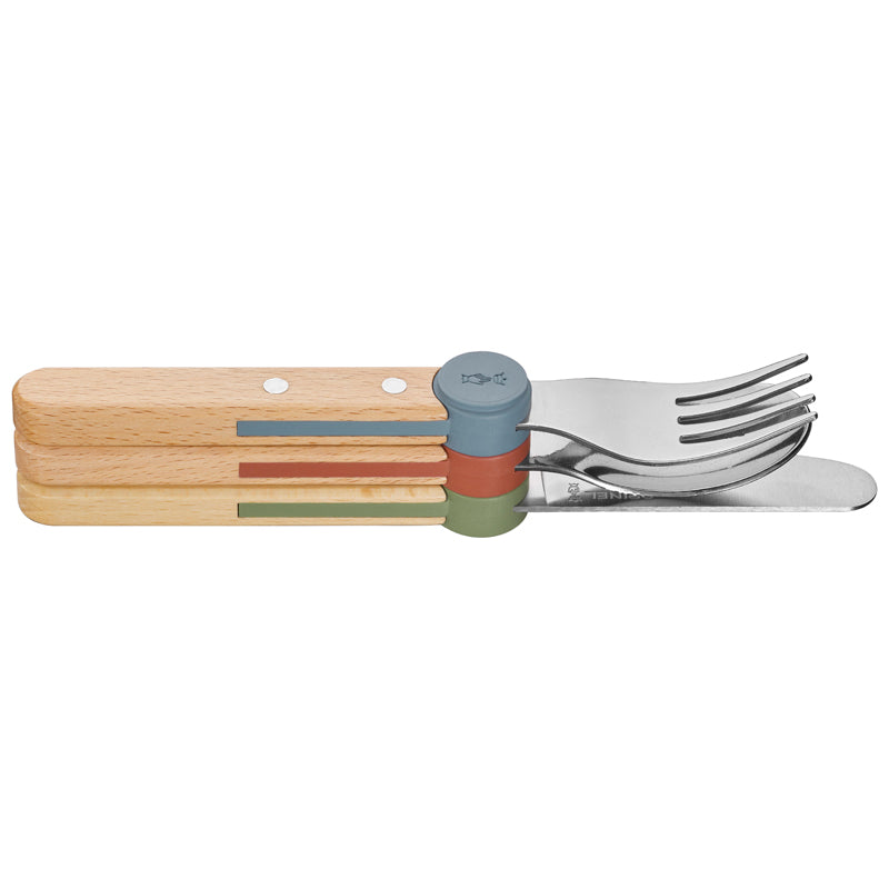 Opinel LE PETIT GOURMET, Kinder-Besteck-Set, Mix