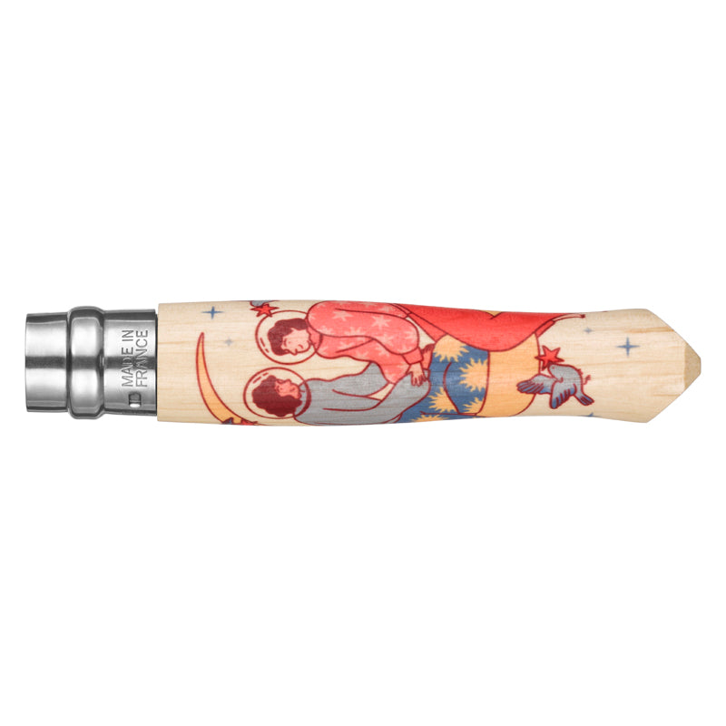 Opinel No 08 EDITION COSMOS, Asile, Taschenmesser