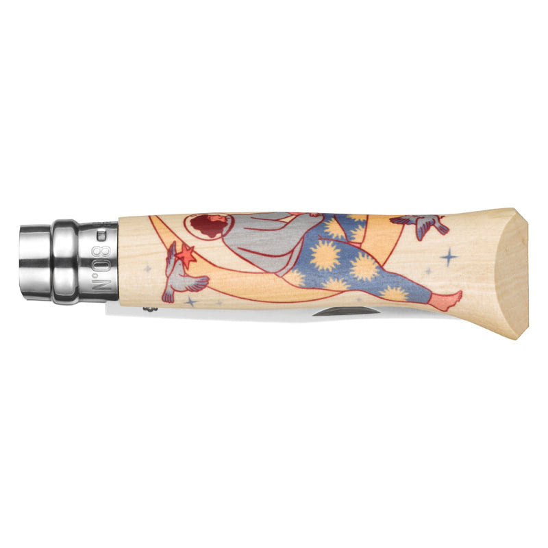 Opinel No 08 EDITION COSMOS, Asile, Taschenmesser