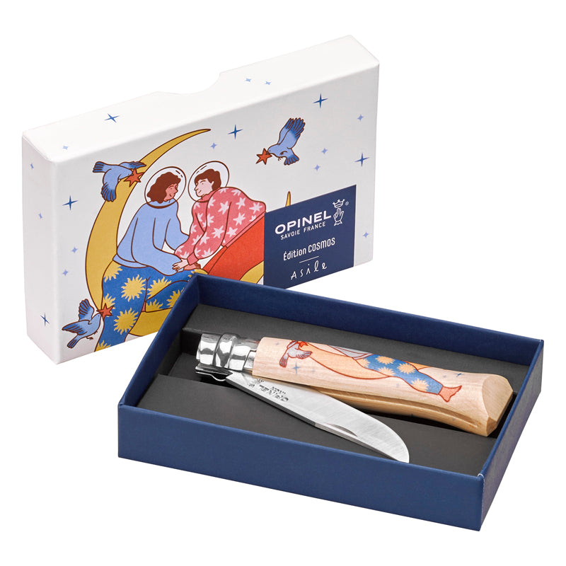 Opinel No 08 EDITION COSMOS, Asile, Taschenmesser