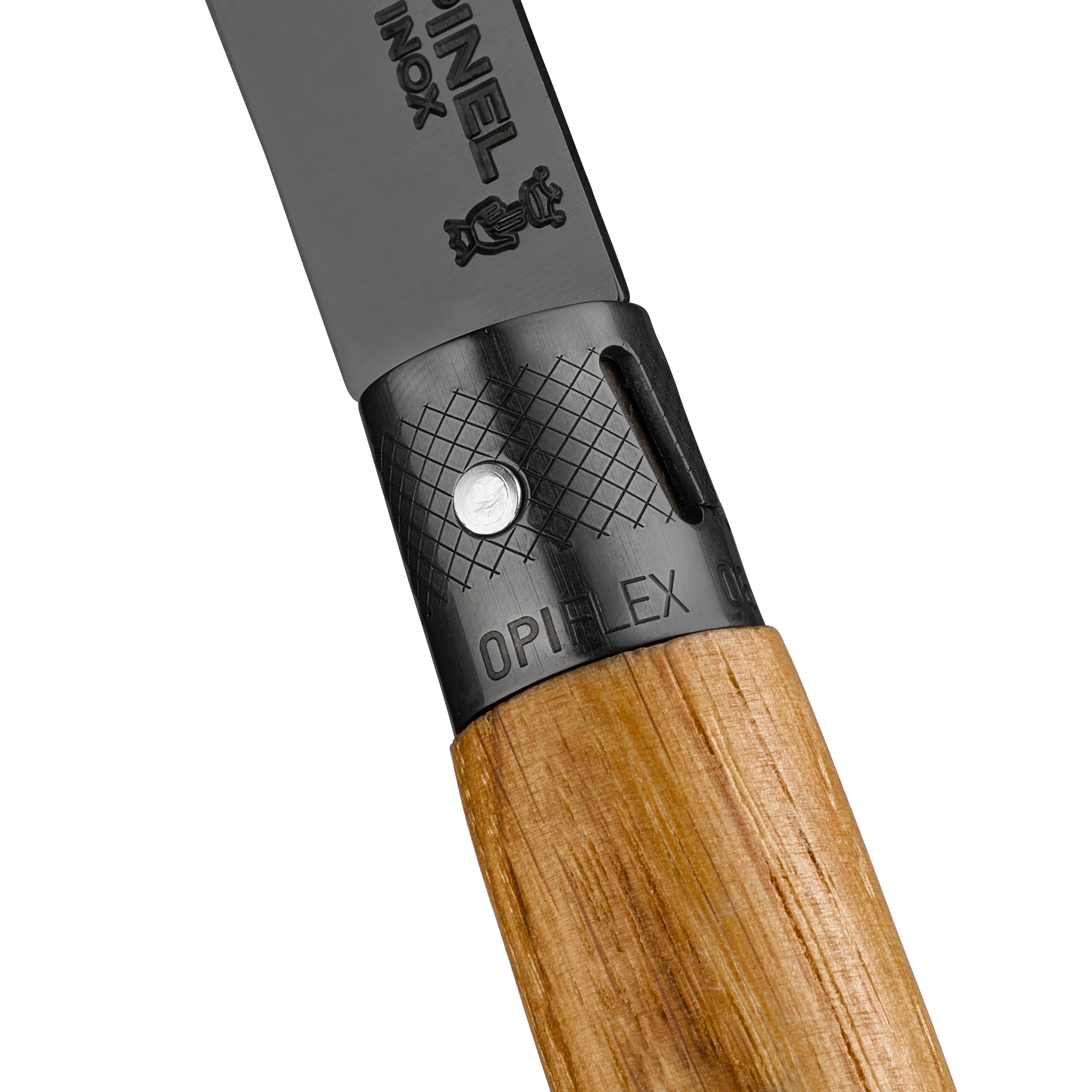 Opinel néo6, BLACK OAK, Eichenholz