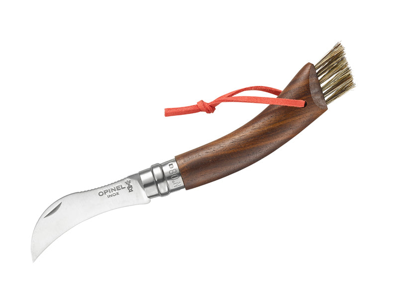 Opinel No 08 Pilzmesser, Walnussholz, Geschenkbox