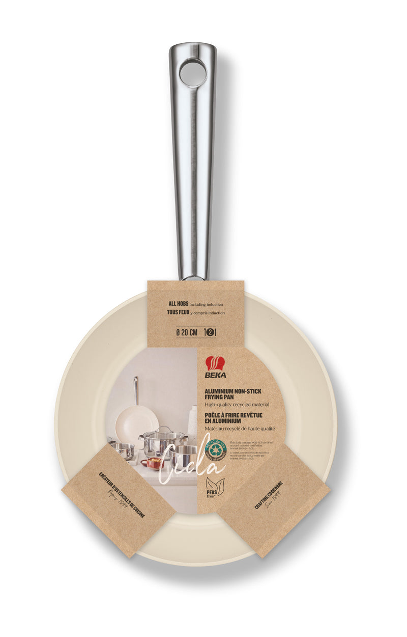 BEKA CICLA Bratpfanne, 20 cm, Aluminium mit keramischer Antihaftbeschichtung