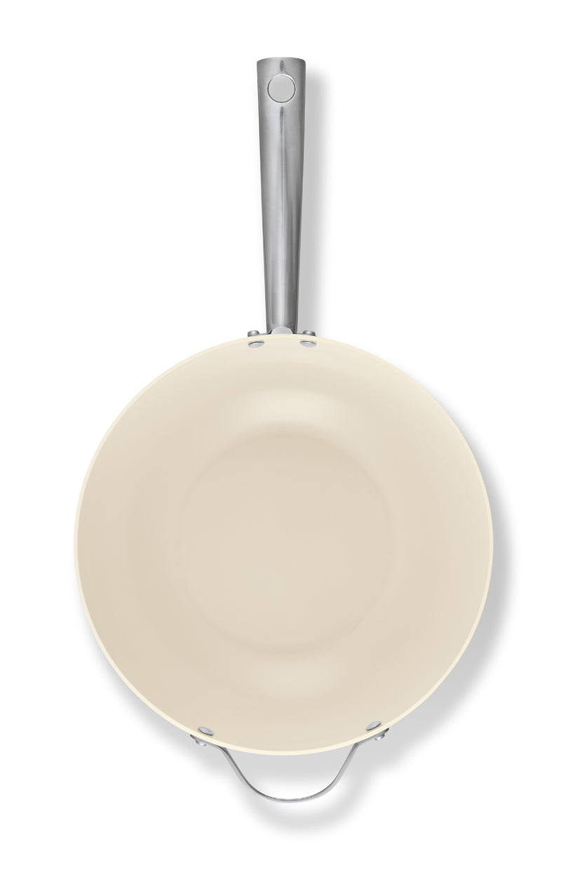 BEKA CICLA Wok, 30 cm, Aluminium mit keramischer Antihaftbeschichtung