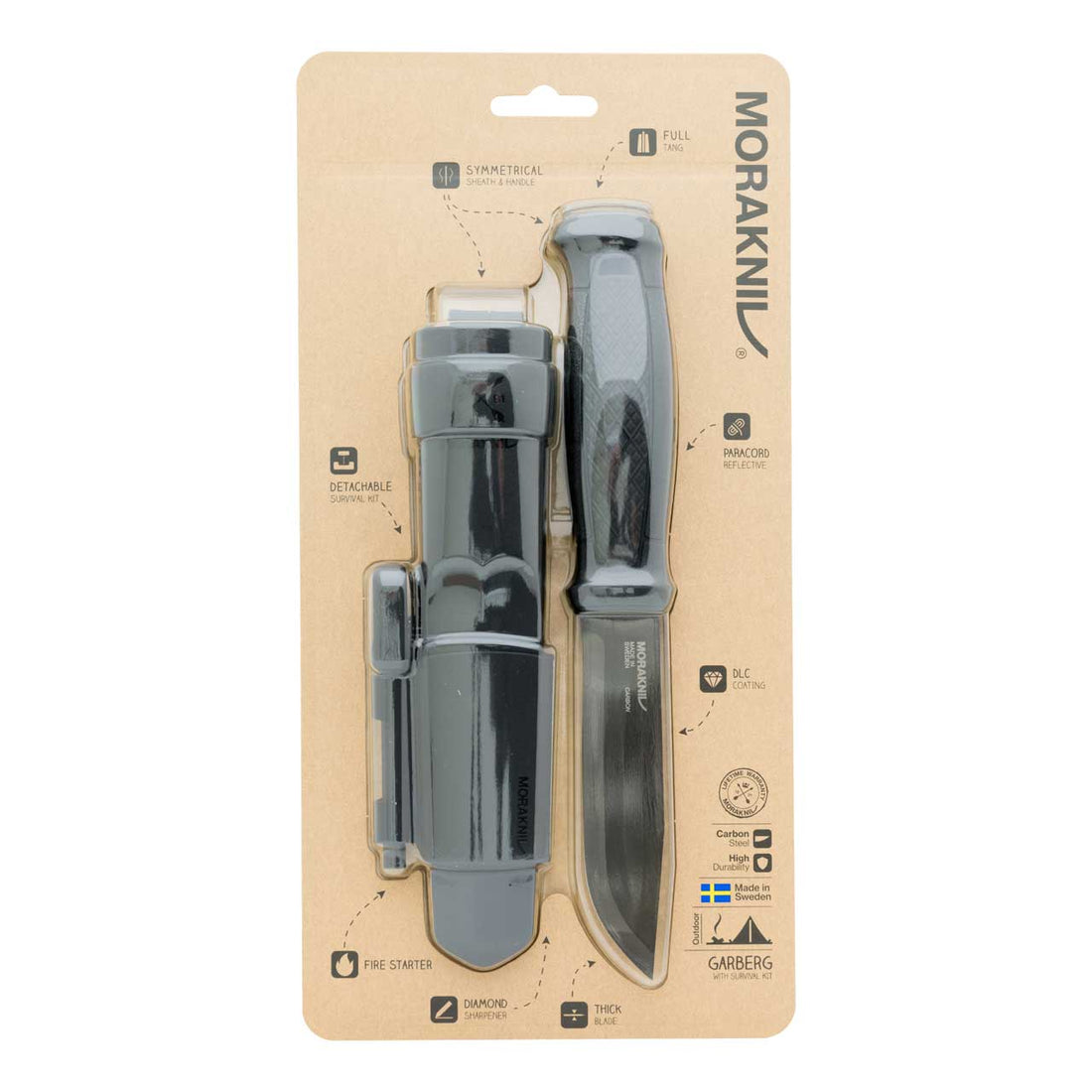 Morakniv GARBERG BLACKBLADE Survival-Kit