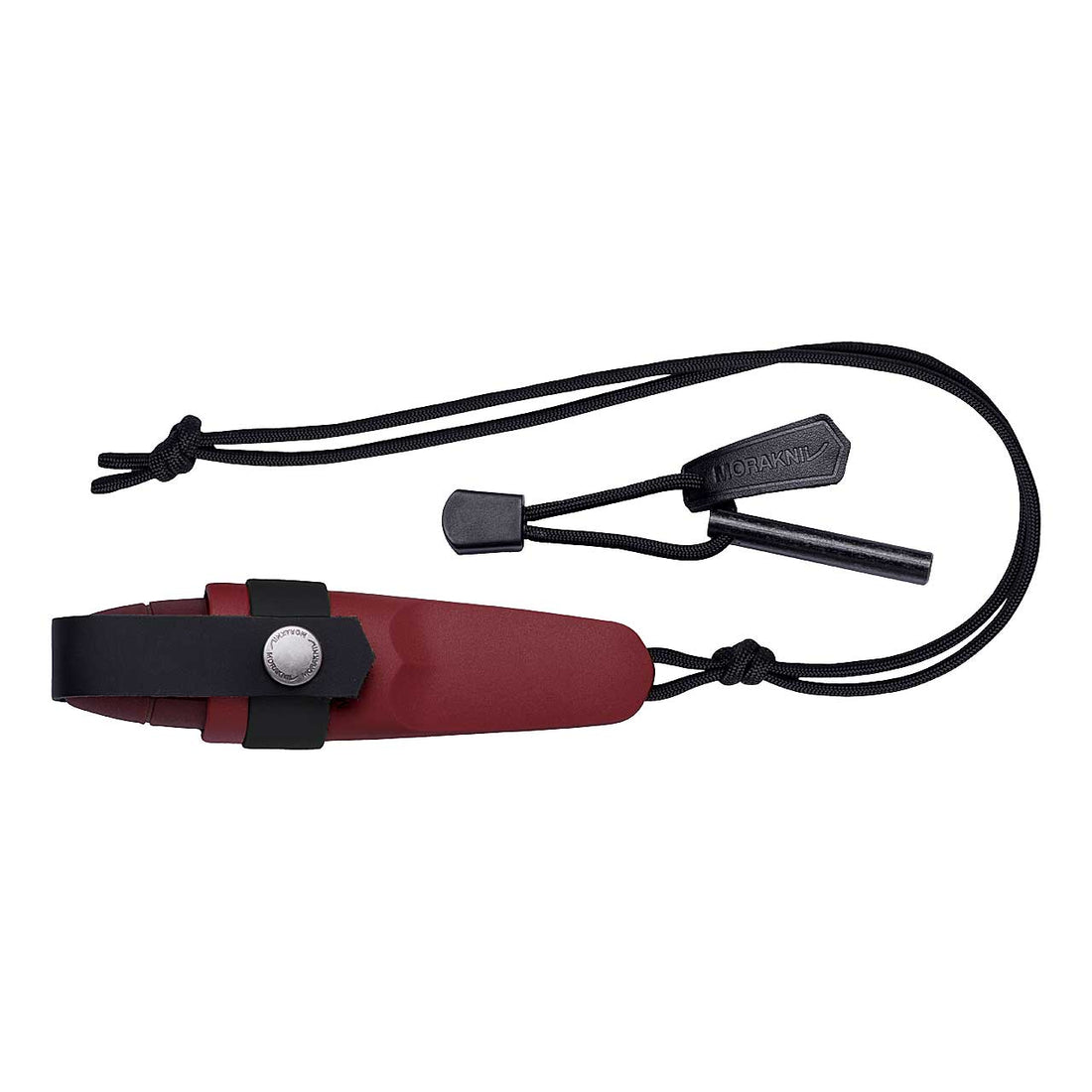 Morakniv ELDRIS (S) Outdoormesser, Feuerstarter, rot