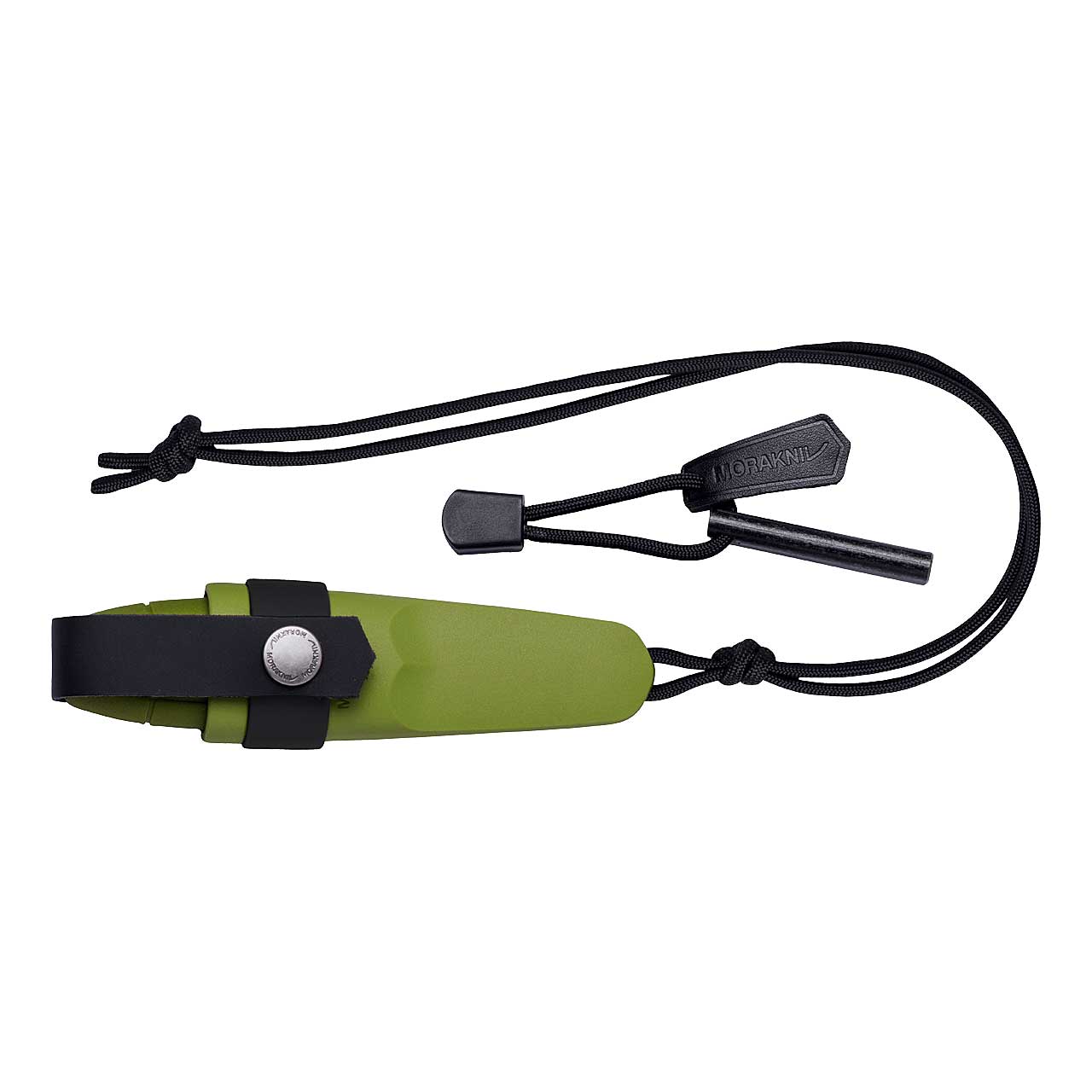 Morakniv ELDRIS (S) Outdoormesser, Feuerstarter, grün
