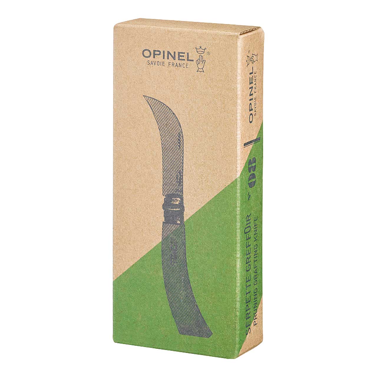 Opinel No 08 Gärtnermesser, gebogen