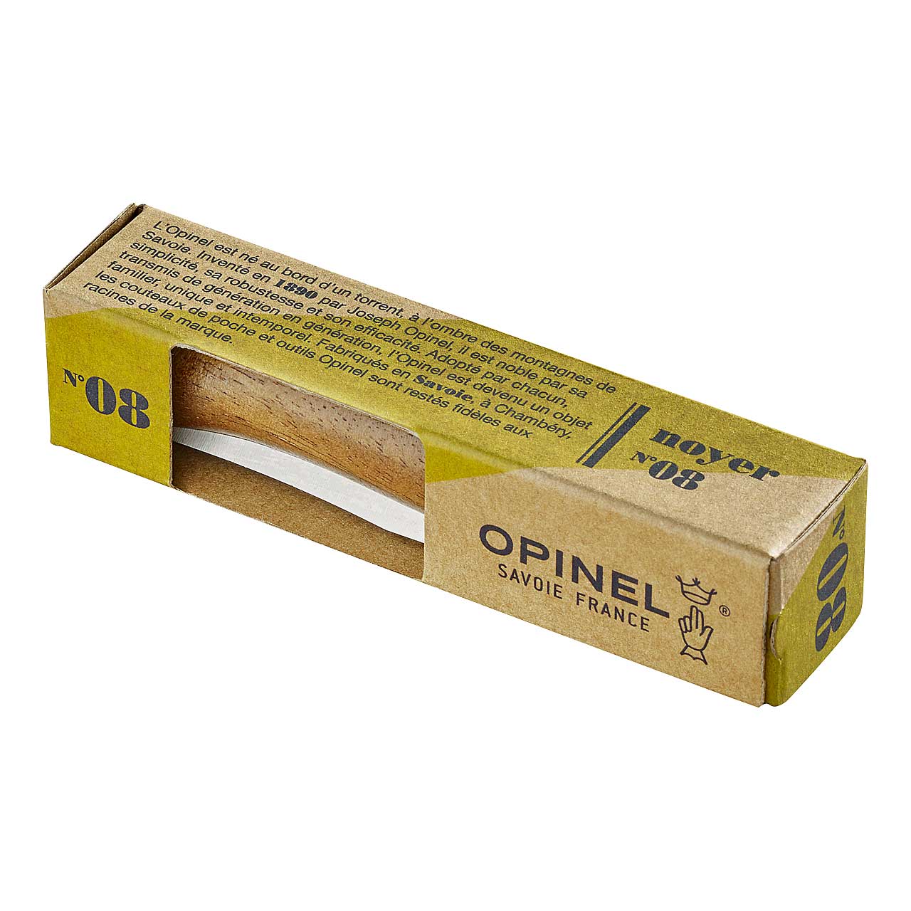 Opinel No 08, Walnussholz