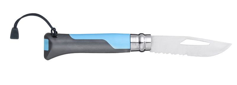 Opinel No 08 OUTDOOR, blau