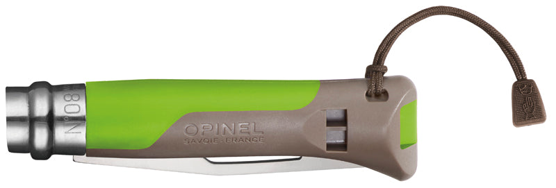 Opinel No 08 OUTDOOR, grün