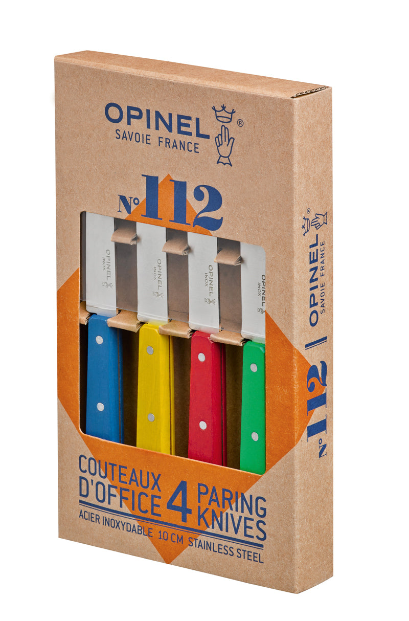 Opinel No 112 Küchenmesser CLASSIC, 4 Stück