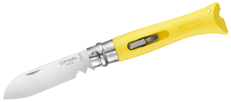 Opinel No 09 DIY, gelb