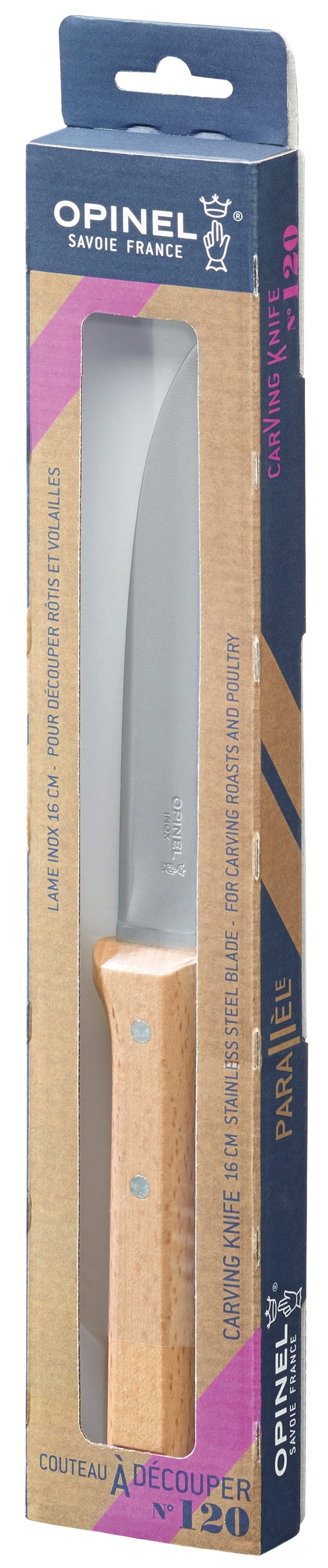 Opinel PARALLELE No 120 Tranchiermesser