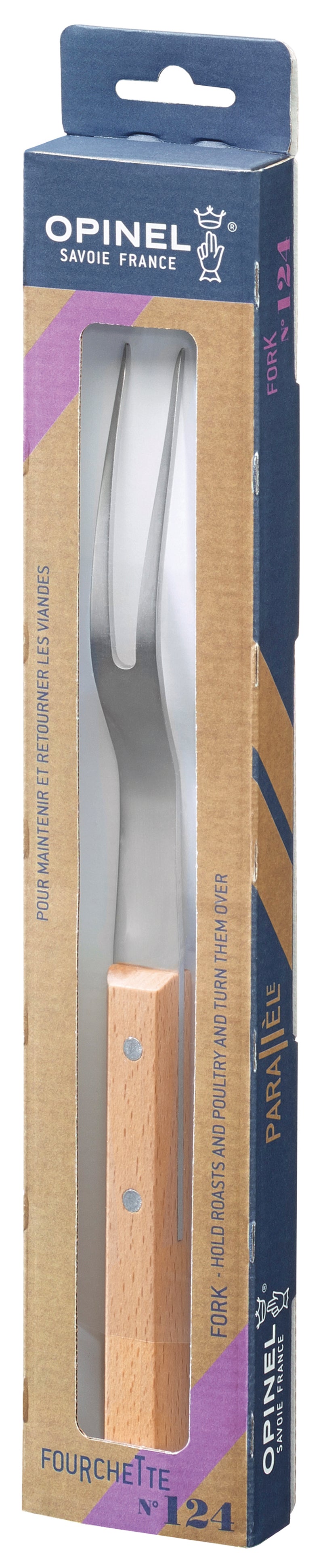 Opinel PARALLELE No 124 Fleischgabel