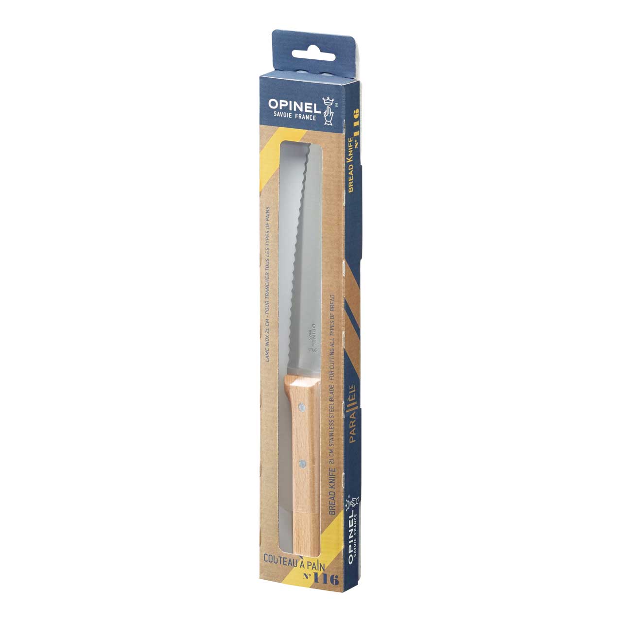 Opinel PARALLELE No 116 Brotmesser
