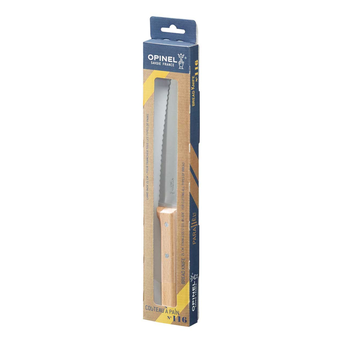 Opinel PARALLELE No 116 Brotmesser