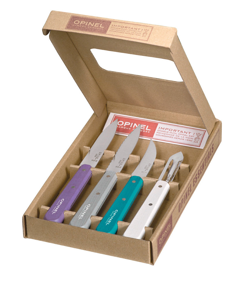 Opinel LES ESSENTIELS ART DECO, 4-teilig