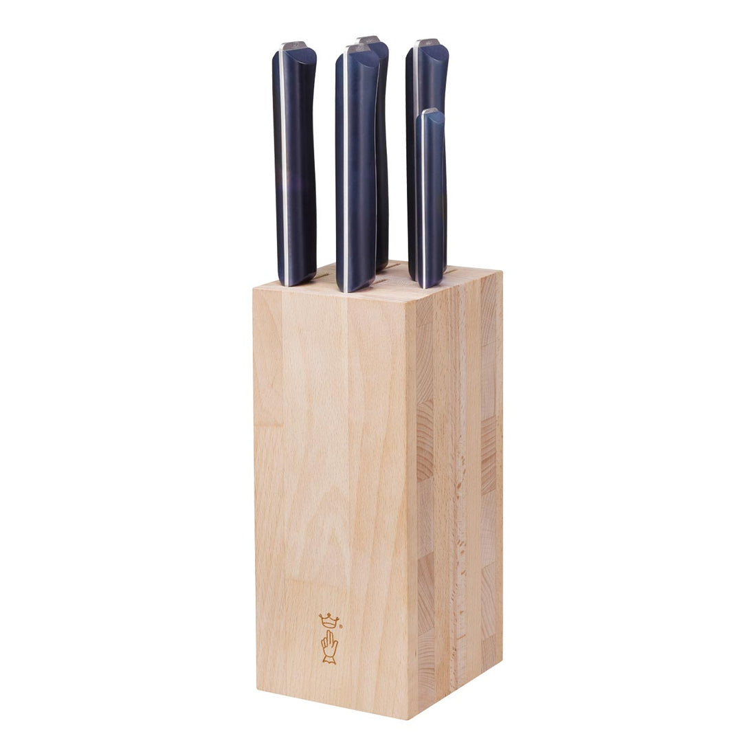 Opinel INTEMPORA Messerblock, Messer-Set 5-teilig