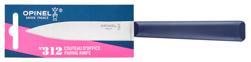 Opinel No 312 ESSENTIELS+ Küchenmesser, blau