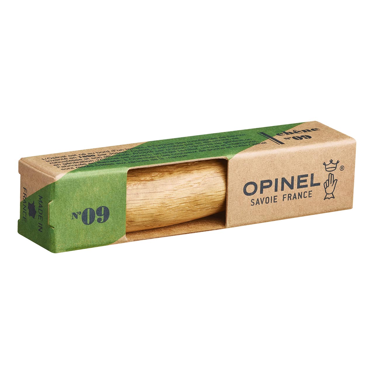 Opinel No 09, Eichenholz
