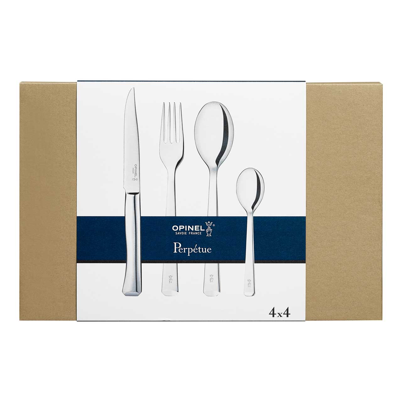 Opinel PERPETUE Box 4+4+4+4 Besteck-Set