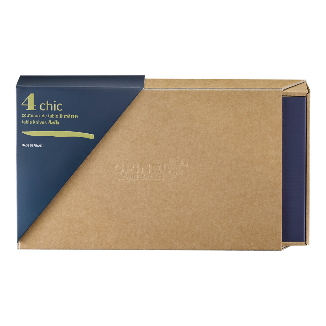 Opinel TABLE CHIC Messer-Set, Esche