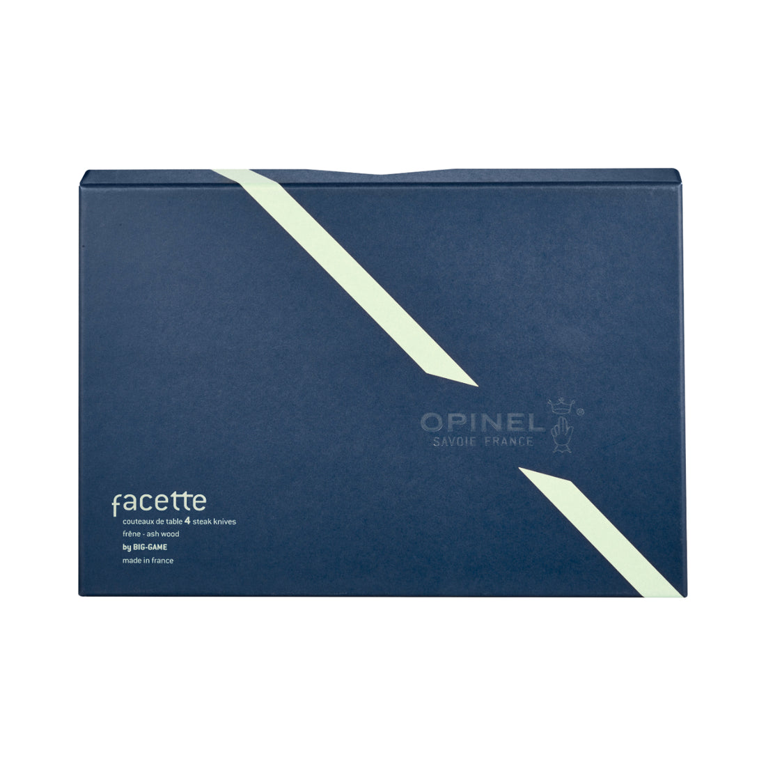 Opinel FACETTE Tafelmesser Olivenholz