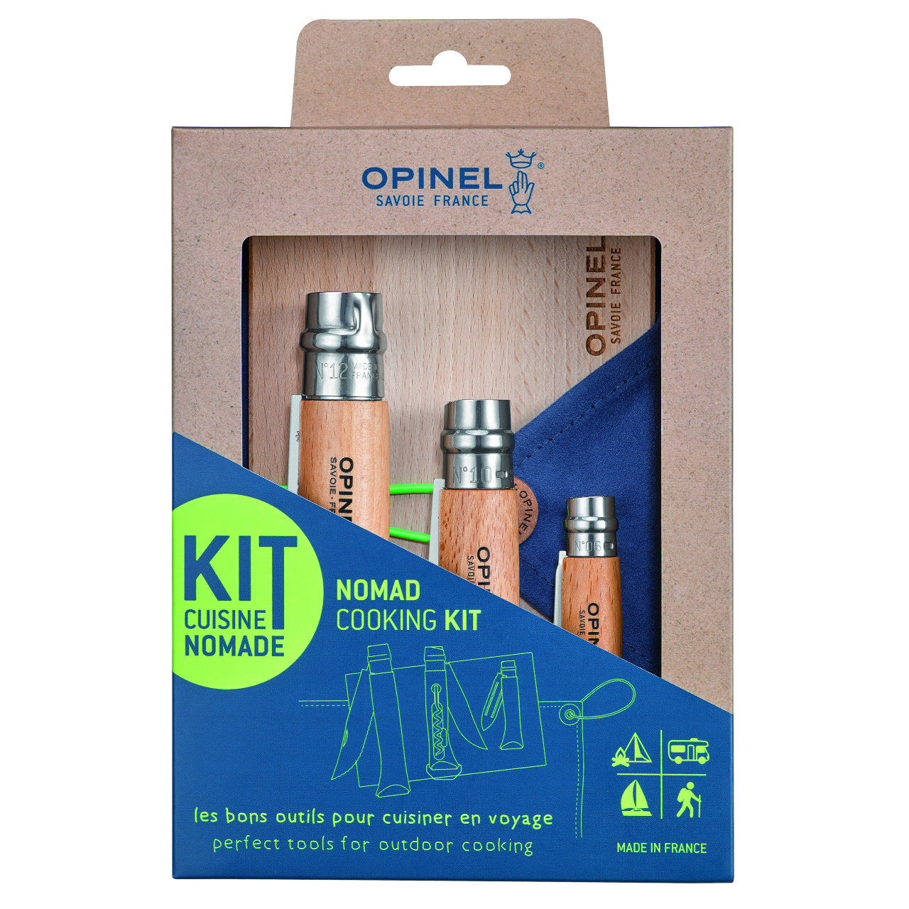 Opinel Outdoor-Set, blau
