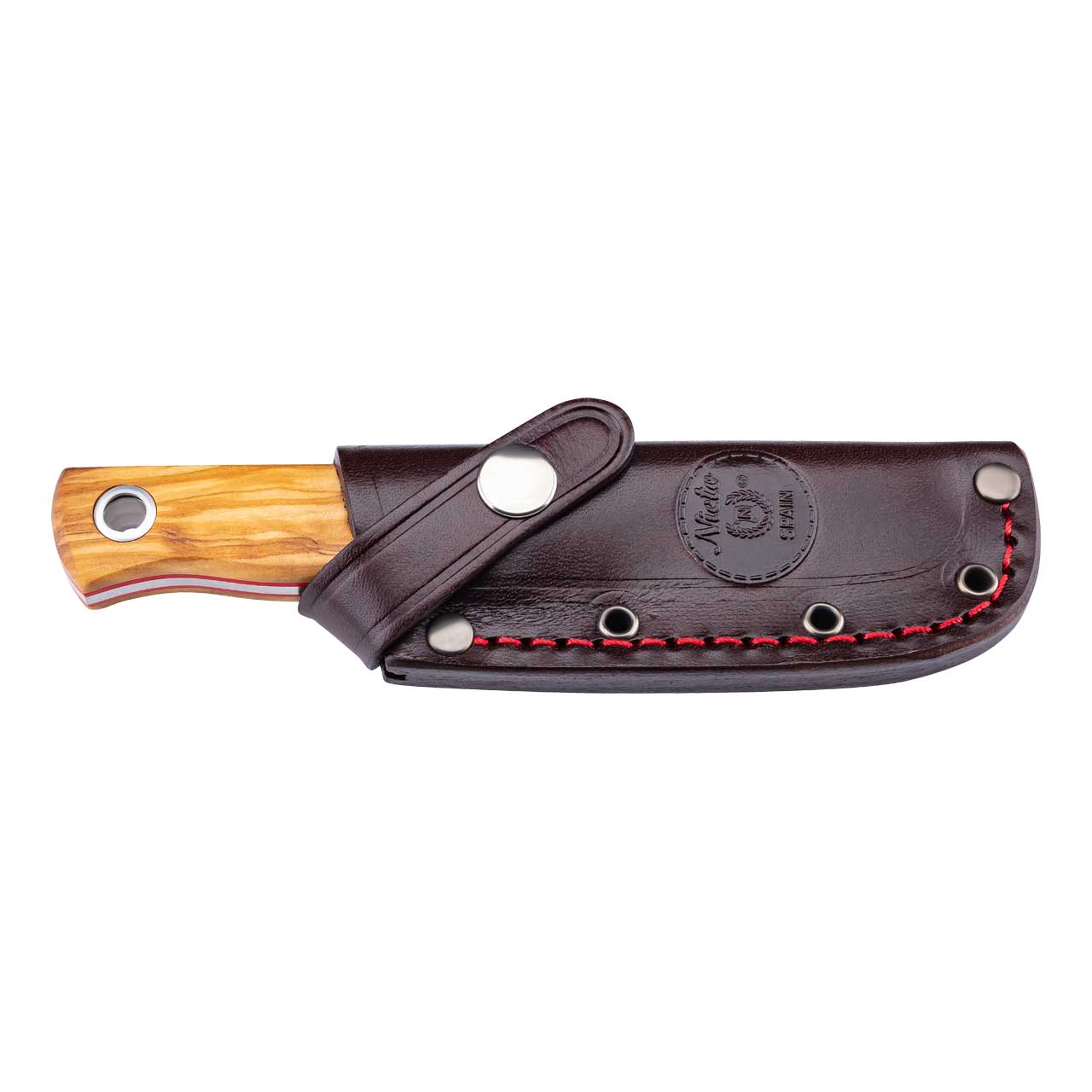 Nieto SIOUX-MINI Gürtelmesser, Olivenholz