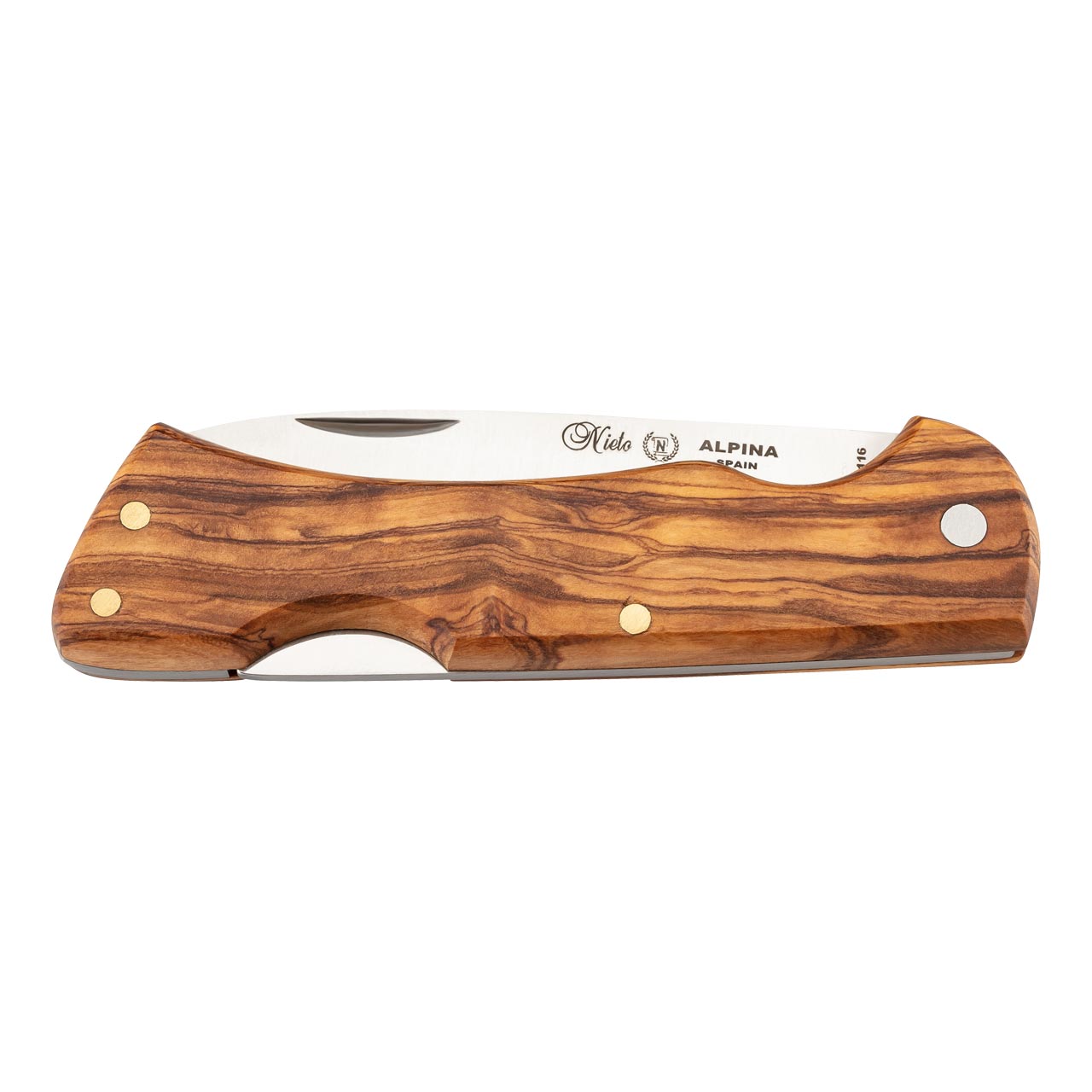 Nieto ALPINA 042 Taschenmesser, Olivenholz