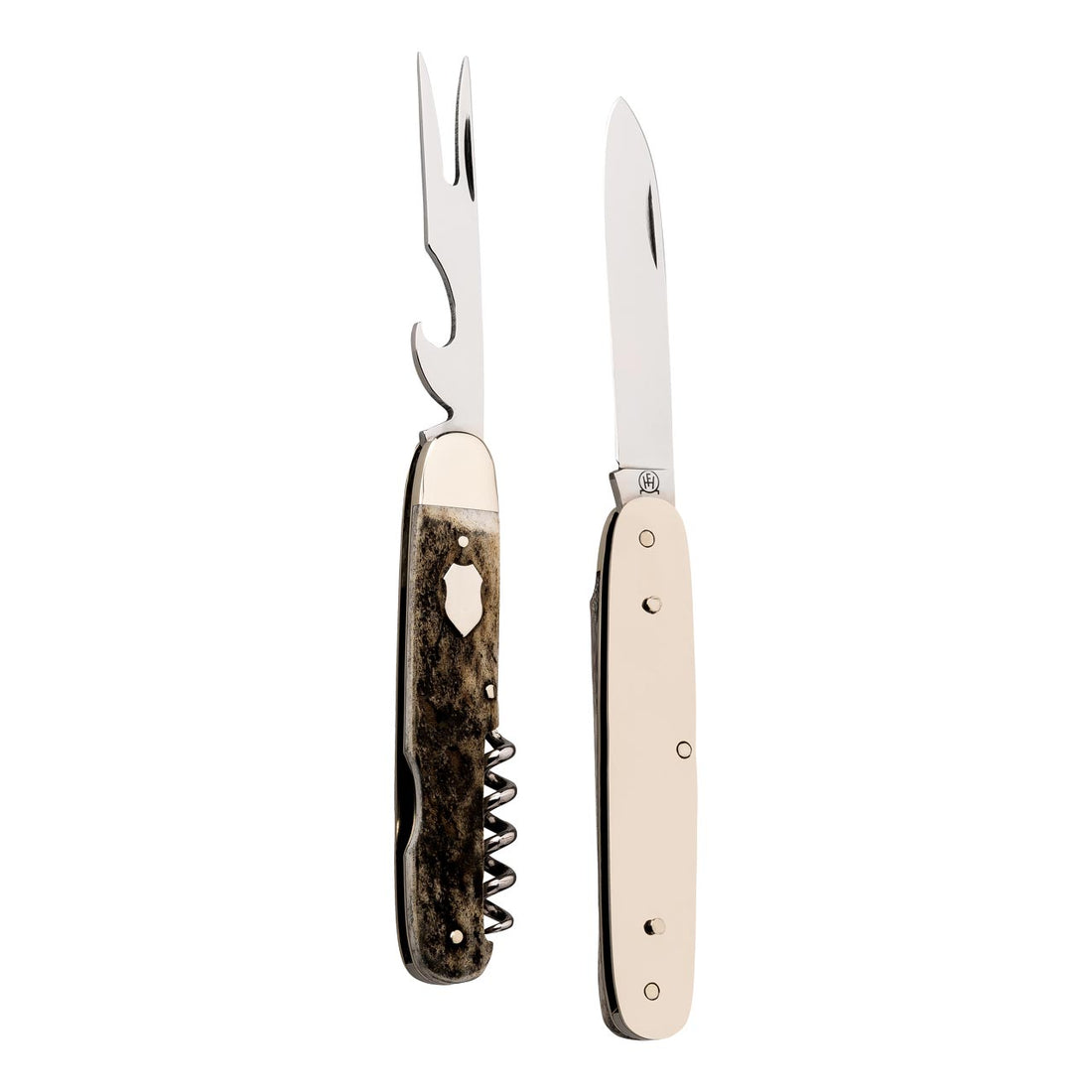 Hartkopf Picknick-Messer, Hirschhorn, 3-teilig