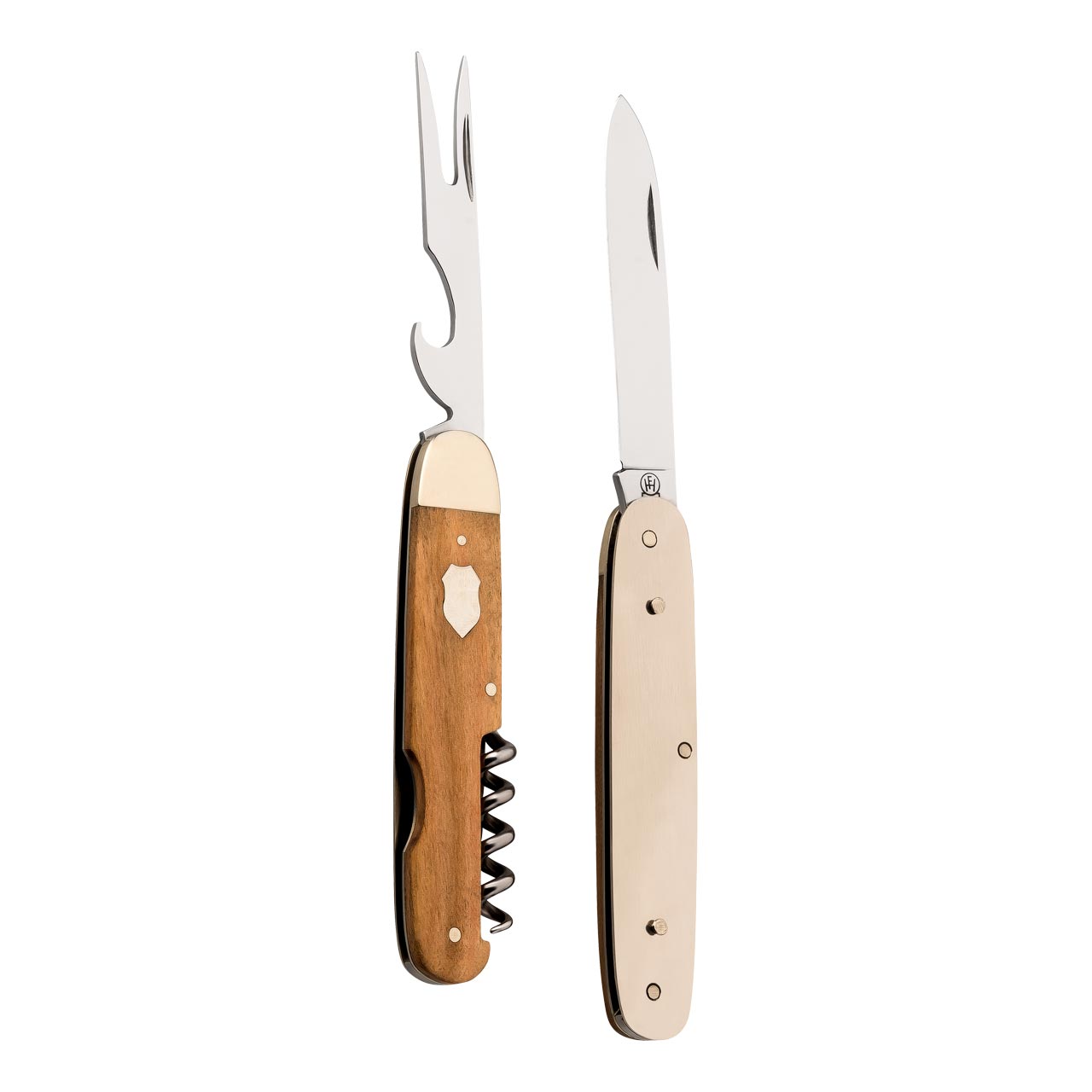 Hartkopf Picknick-Messer, Olivenholz, 3-teilig