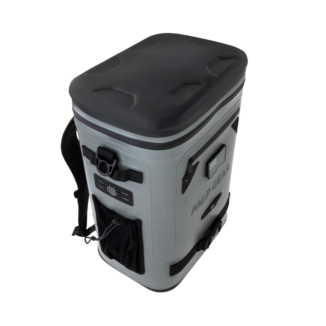 Wyld Gear Soft Cooler Backpack 13,31 Liter, grey/black