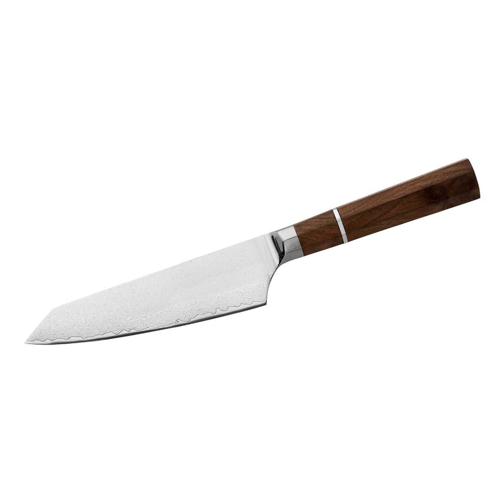 Herbertz CJH Kochmesser Chef Damast, Walnussholz