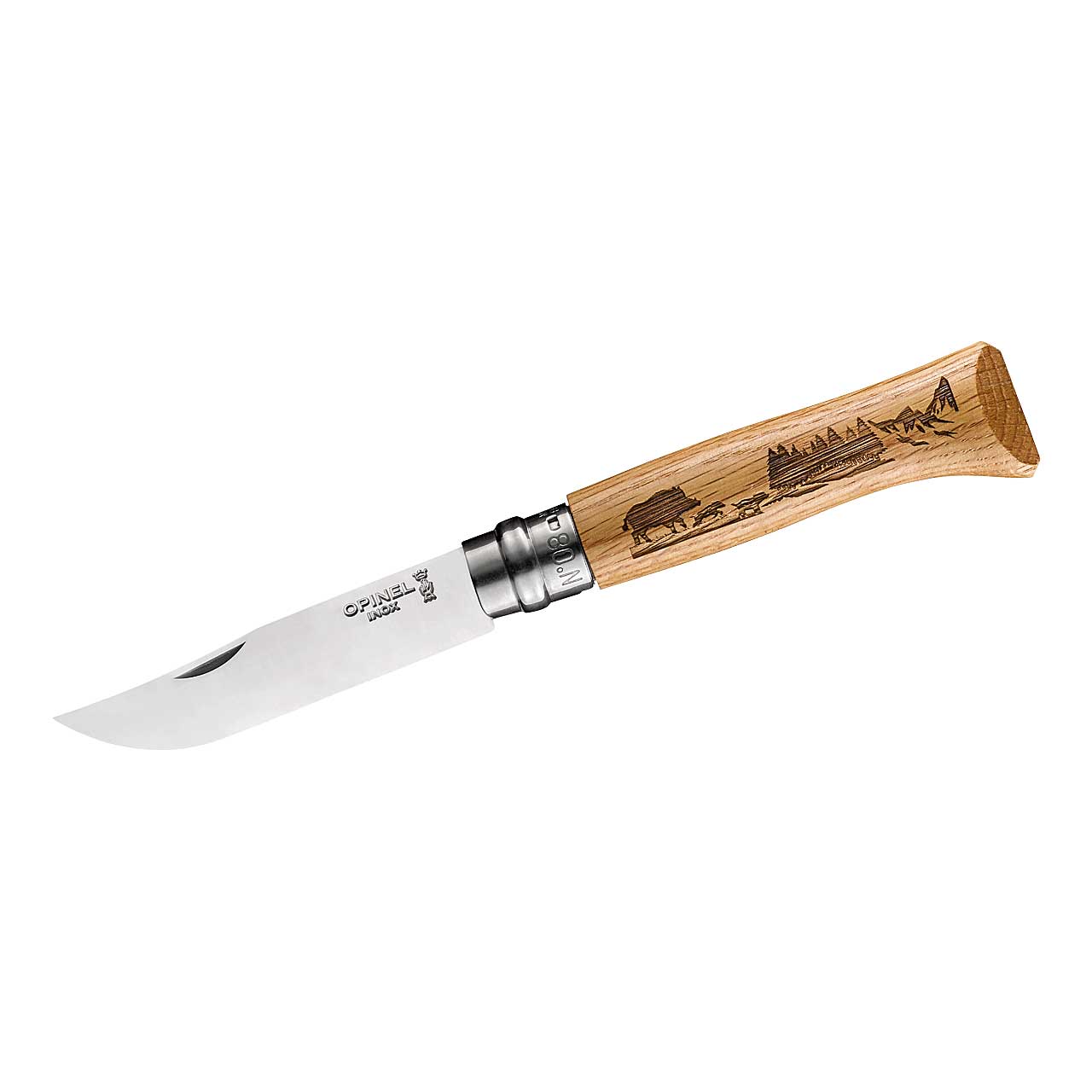 Opinel No 08 ANIMALIA, Wildschwein