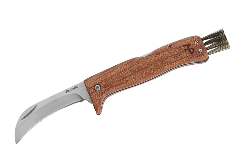 Herbertz Pilzmesser mit Bürste