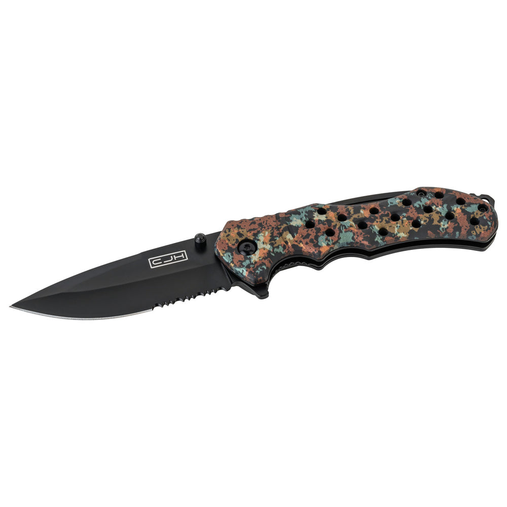 Herbertz CJH Einhandmesser, camo/schwarz