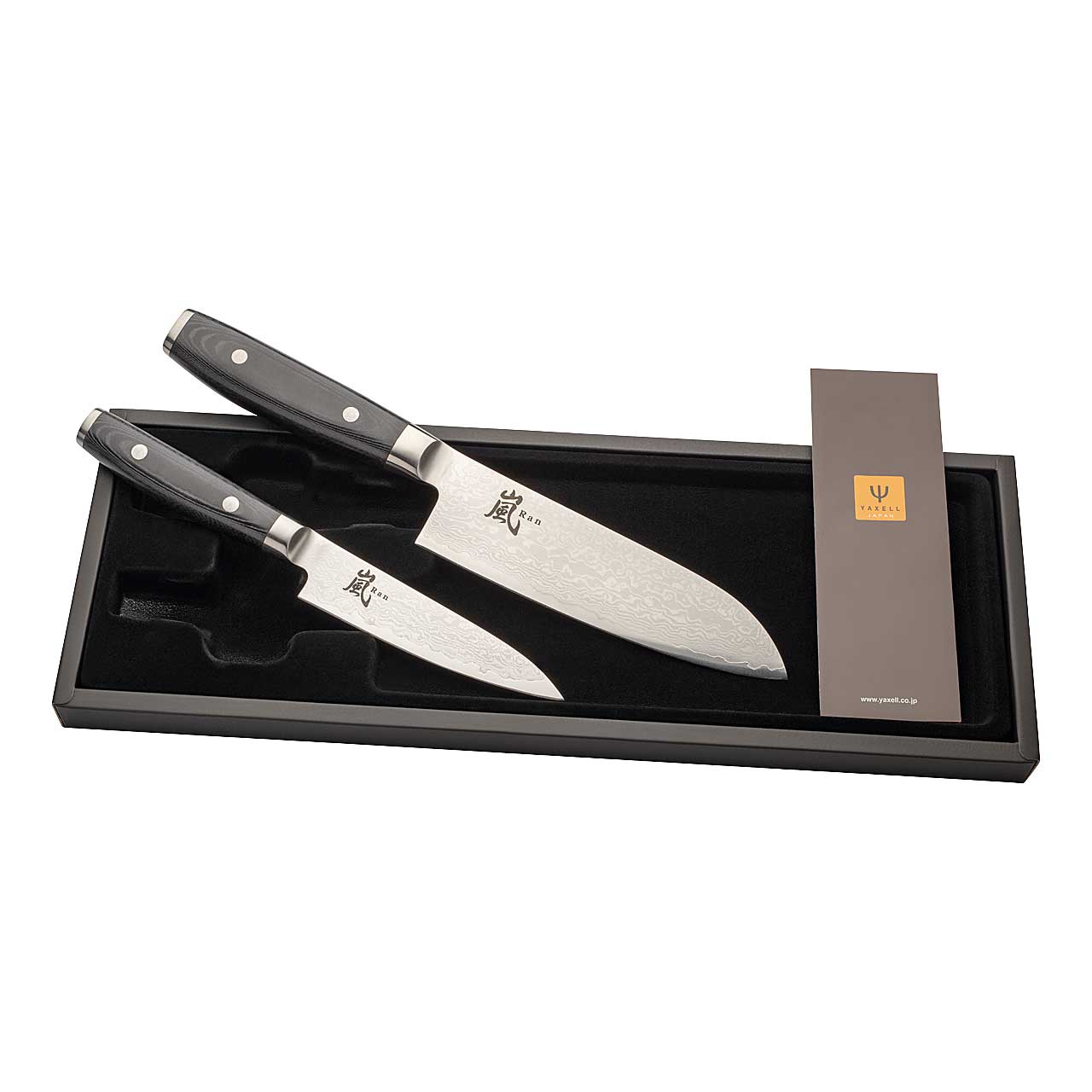 Yaxell RAN Set Santoku-Messer/Universal